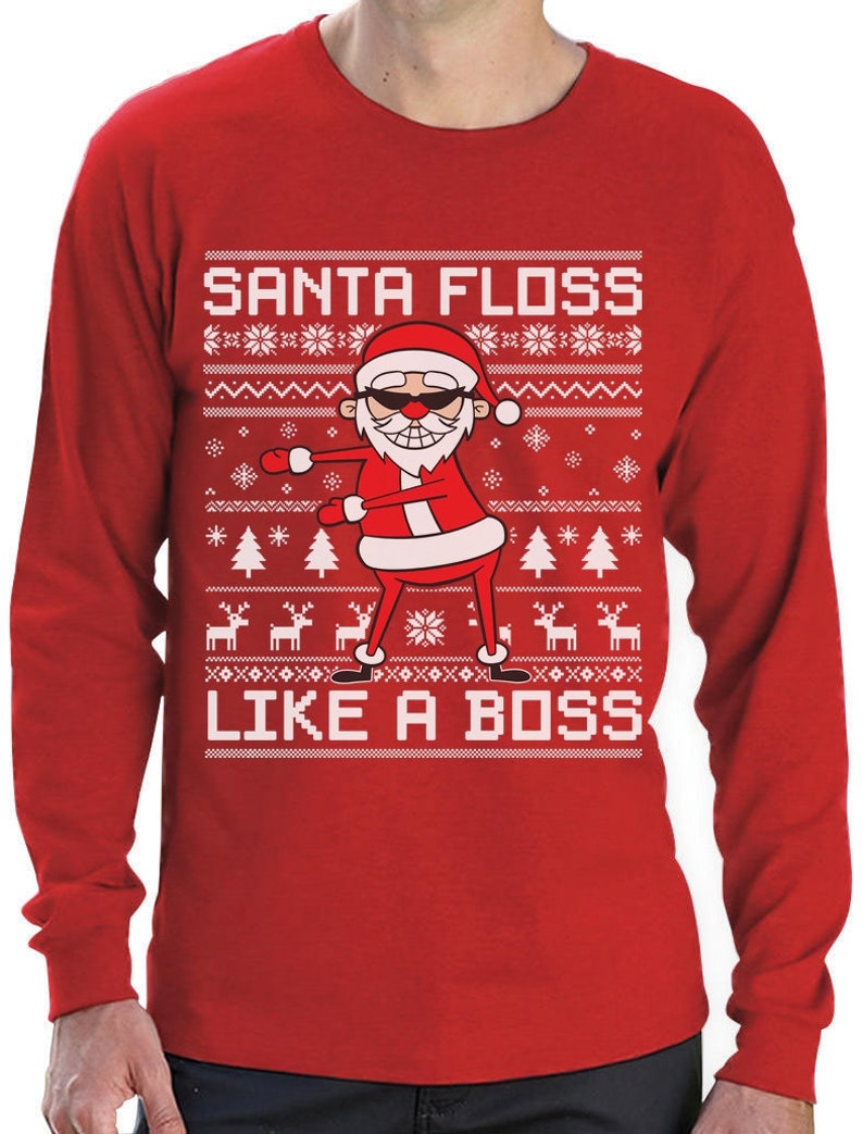 santa floss like a boss