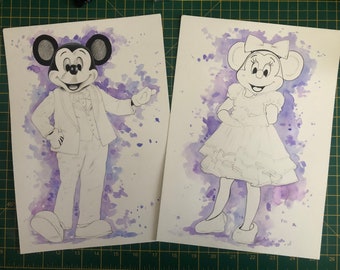 ミッキーマウス(鉛筆画) ミッキーマウスの鉛筆画 - FUN COLLECTIONS