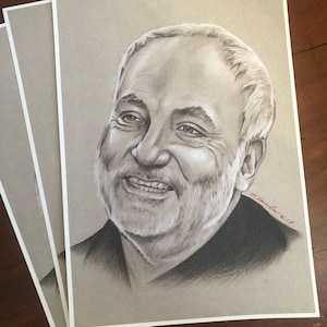 PRINT ... Konstantin .. Killing Eve . signed Fan-ART A4.