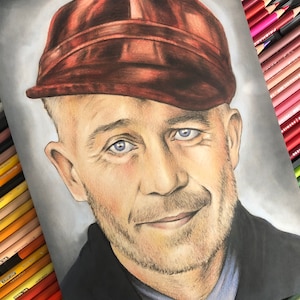 Ed Gein Original Pencil Drawing . Fan-art A4 - Etsy Israel