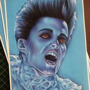 PRINT.... Gozer ... Original Fan-art ..  . signed print . Ghostbusters