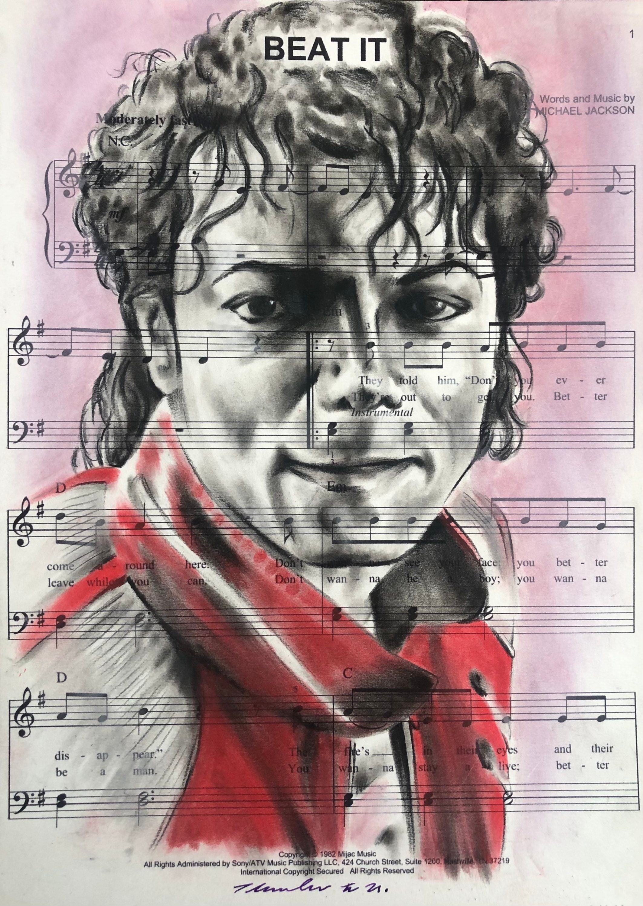 Michael Jackson - Drawing Skill