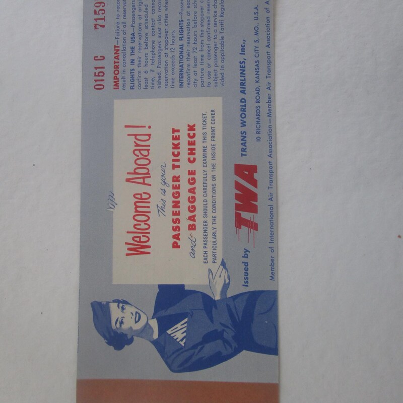 Trans World Airlines - Etsy