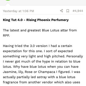 Tutankhamun 4.0 Blue Lotus Attar 2023 NEW BATCH image 8