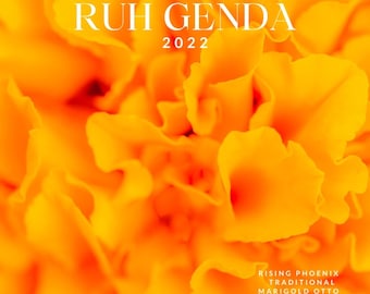 Ruh Genda 2022 : Premium Distilled Marigold Flower Otto Oil - Zafari