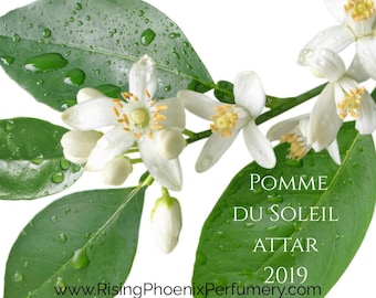 Pomme du Soleil Attar 2019 - Scent of my SoCal Backyard - Rising Phoenix Perfumery