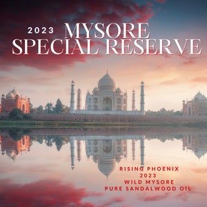 2023 Mysore SPECIAL RESERVE - Red Meat Indian Sandalwood Oil - Rising Phoenix Perfumery - Mysore “SR”