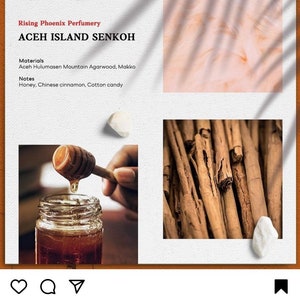 Aceh Hulumasen Mountain Senkoh 2020 : Aceh Peninsula, Sumatra Incense Sticks - Indonesian Series