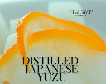 Aceite de yuzu japonés destilado: aceite esencial puro de primera calidad