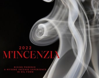 M'incenzia 2022 Reserva Especial: El aroma del incienso Mysore ardiente - Edición limitada en caja y numerada