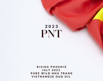 PNT 2023 : Phoenix Nha Trang - New Gen Incense Grade Wild Vietnamese Pure Dehn al Oud - Rising Phoenix Perfumery