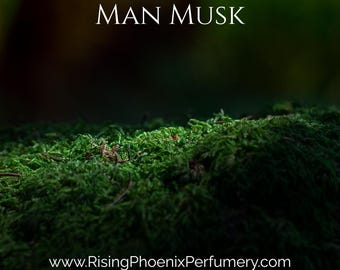 Man Musk Attar (New 2018 Batch) - A Mossy, Woody, Green Masculine Chypre Musk Attar