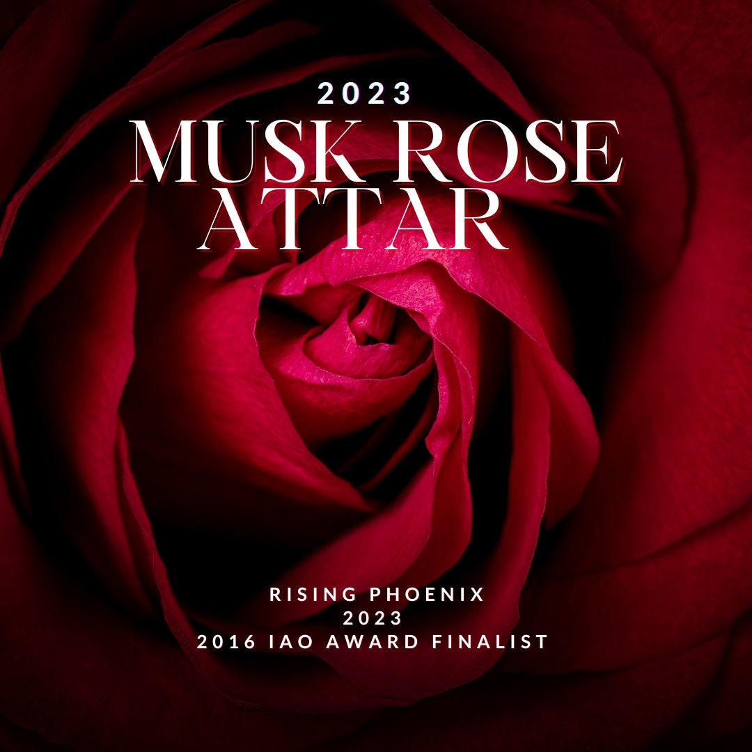 Musk Rose Attar 2023 NEW BATCH *similar to the old batches - Available in Quarter Tola as a Pure Attar - or in a 15mL EdP Atomizer