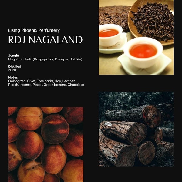 RDJ 2020 Nagaland Oud : Rangapahar, Dimapur, and Jalukie Co-distillation - Pure Wild Hindi Oud Oil