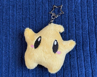Cute Star Keychain Plushie | Kawaii Celestial Plush Accessory and Gift