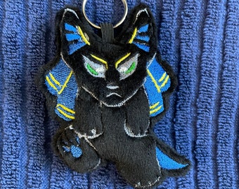 Anubis Dog Jackal Keychain Charm