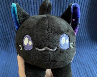 Galaxy Cat Loaf Plushie / Plush Toy / Space Stuffed Animal