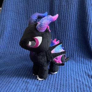 Galaxy Dragon Plushie | Cute and Kawaii Plush Stuffed Animal for Decor