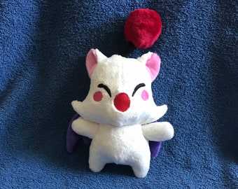Moogle Plush | Cute Gamer Plushie and Stuffed Animal Gift