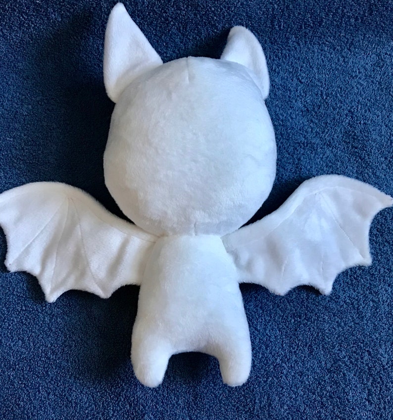 Bat Plushie / Plush Toy / Peppermint Christmas Stuffed Animal image 4