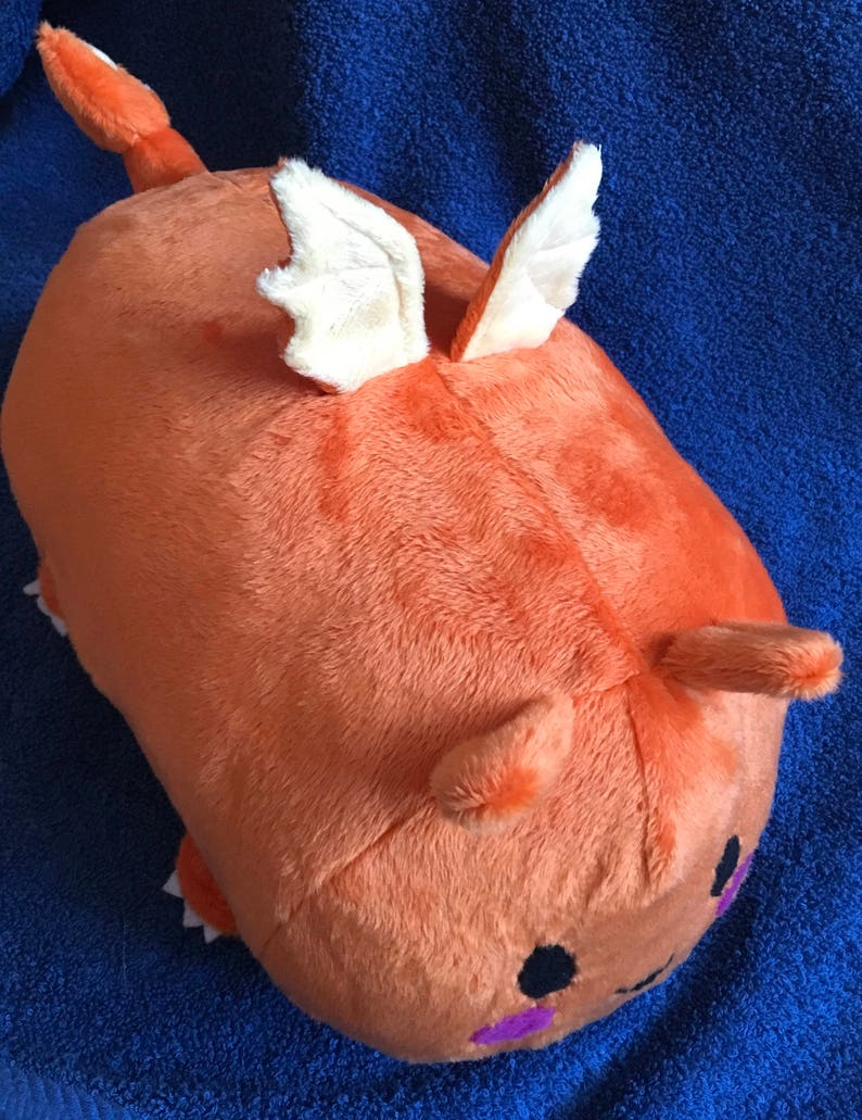 Dragon Loaf Plush Stuffed Animal Etsy
