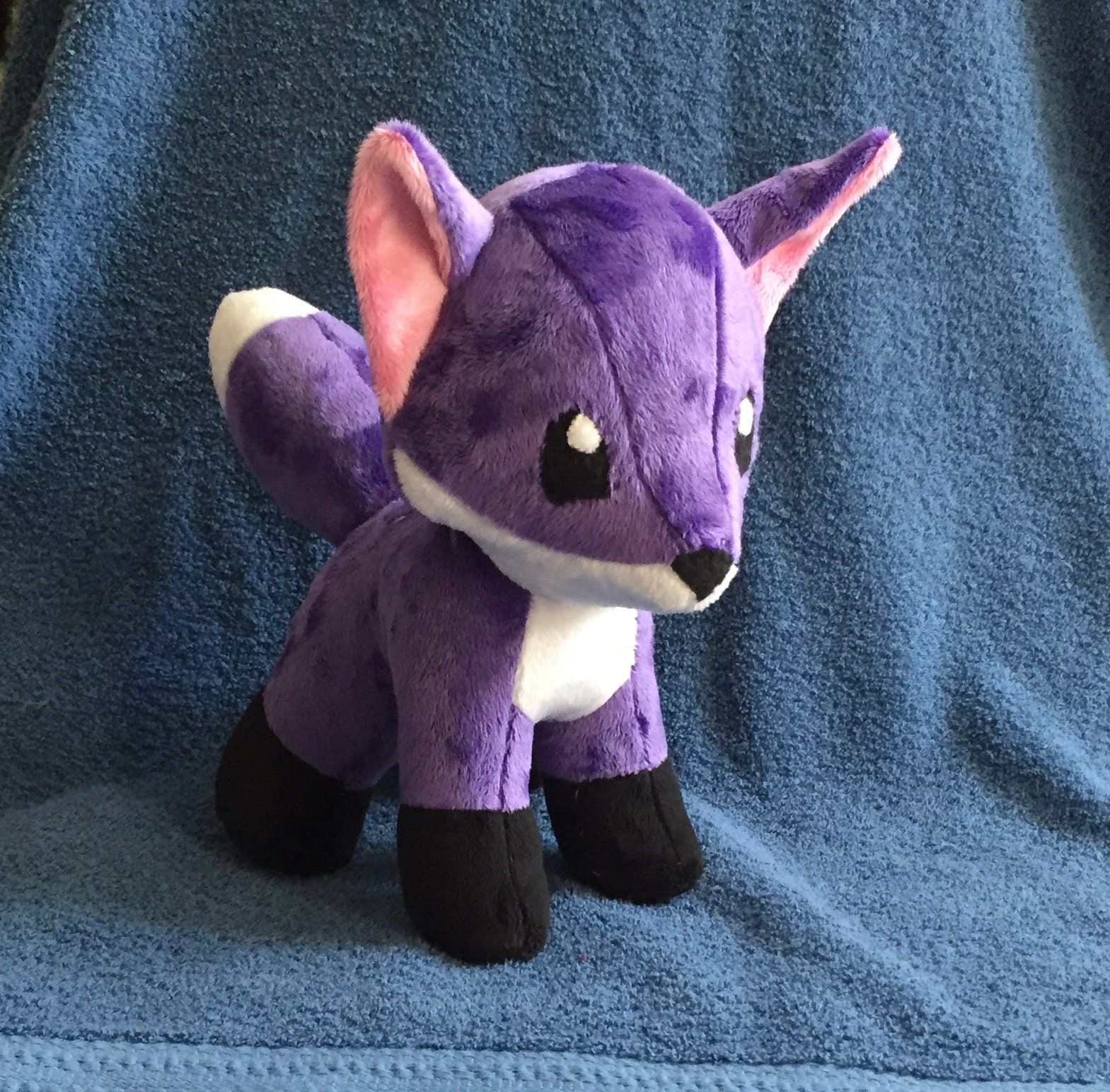 Purple fox sale stuffed animal