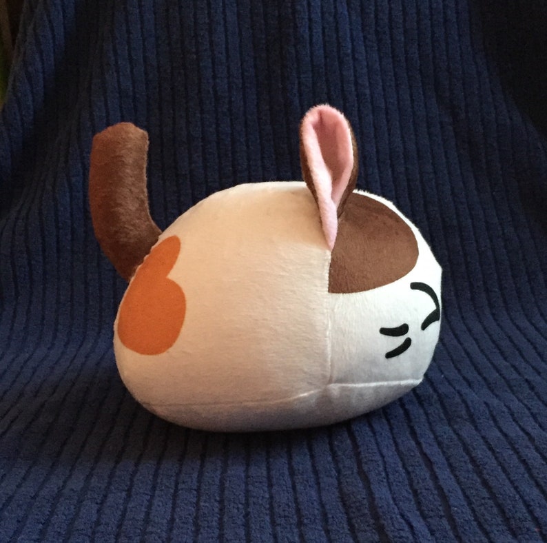 Cat Loaf Plush Stuffed Animal Etsy