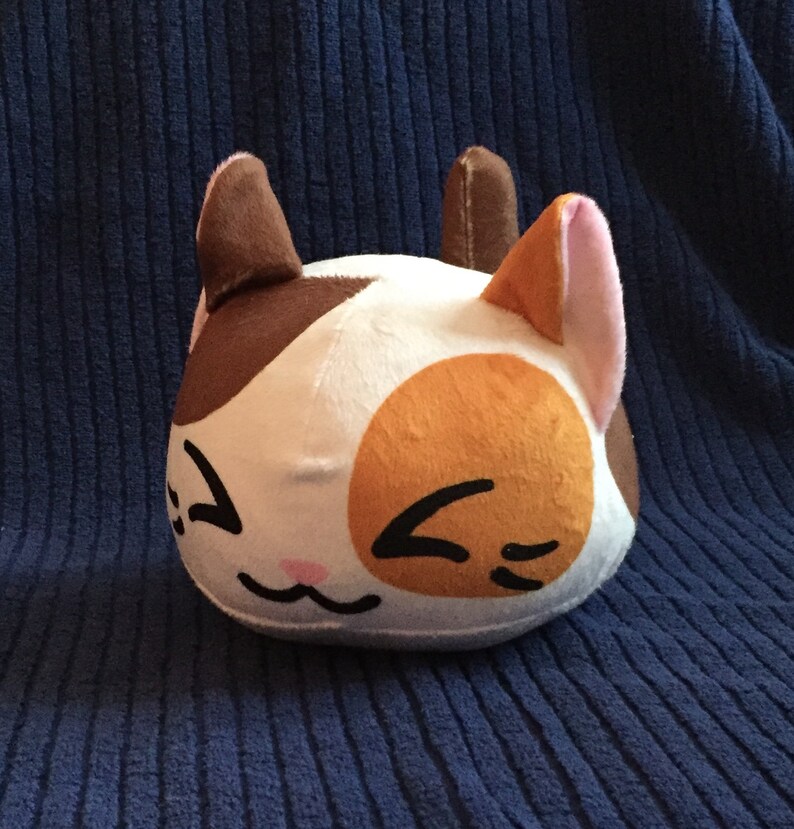 Cat Loaf Plush Stuffed Animal Etsy