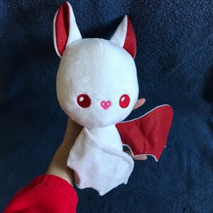 Bat Plushie / Plush Toy / Peppermint Christmas Stuffed Animal image 5