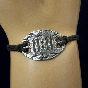 11:11 Bracelet 1111 Make a Wish 1111 Spiritual Numerology Jewelry Ascention Jewelry Gift Interfaith Multifaith adjustable Bracelet