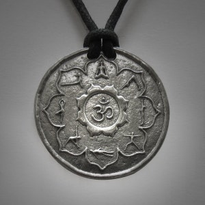 Yoga Necklace Yoga Poses Medallion Yoga Jewelry Yoga Lotus Om Necklace Yoga Womens Jewelry Yoga Unisex Jewelry Gift For Him