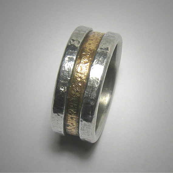 The edges are beveled with a high polished mirror finish while the center's smoke black. etsy