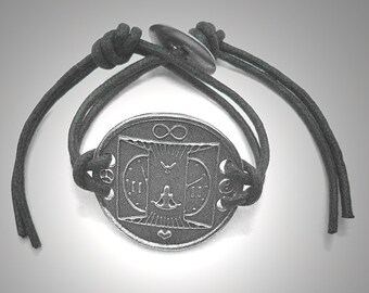 11:11 Bracelet 1111 Gift Make a Wish Spiritual Numerology Jewelry Ascention Jewelry Interfaith Multifaith adjustable Bracelet