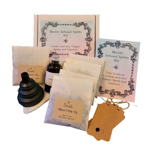 Floral Gin Liqueur Infusion Kit - Make Your Own Signature Gin!