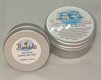 Bimble Bedtime Snorey Balm Natuurlijke aromatherapie Shea Butter Sleep Balm