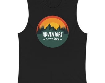 Adventure Awaits - Muscle Shirt