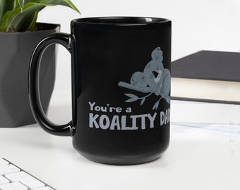Koality Dad - Black Glossy Mug