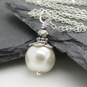 Ivory Bridal Jewellery, Pearl Wedding Necklace, Bridesmaid Jewellery Sets, Bridal Party Gift, Ivory Wedding, image 5