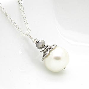 Ivory Bridal Jewellery, Pearl Wedding Necklace, Bridesmaid Jewellery Sets, Bridal Party Gift, Ivory Wedding, image 6