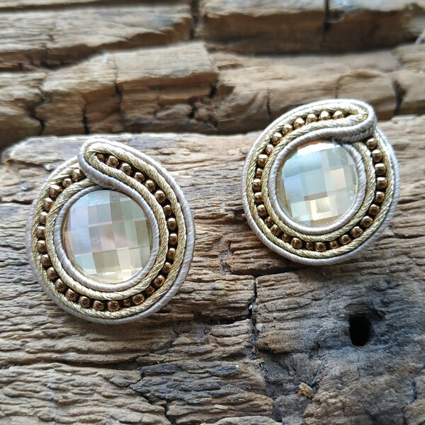 Soutache earrings "Ketura"