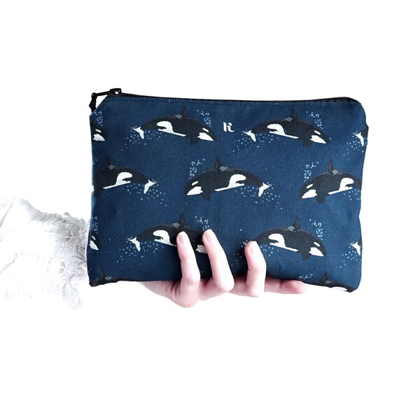 Buy Orca Whale Makeup Bag, Gift for Her, Bridesmaid Gift, Animal