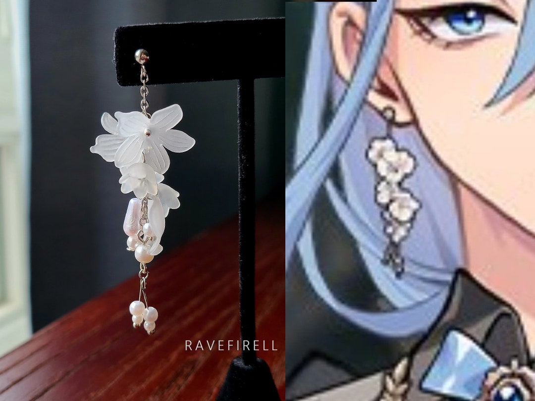 Nu Carnival SSR Edmond Spring Chaos Inspired Fan Made Earrings Etsy