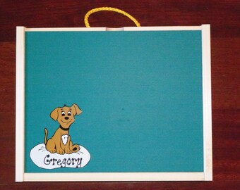 Handmade, Wood Activity Box for Children