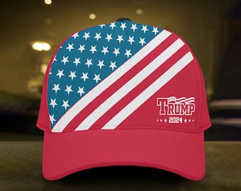 Trump 2024 Hat: MAGA Canvas Baseball Cap
