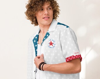 Trump 2024 Jersey Shirt: Recycled Polyester Unisex Summer Shirt