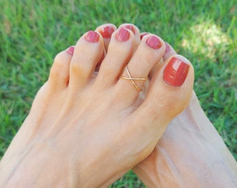 Sterling Silver Toe Ring//Silver Toe Ring//Infinity Rings//Handmade Jewelry For Her