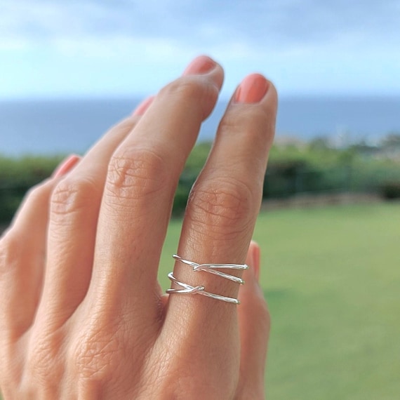 Bague en argent sterling 925 avec marcassite - France