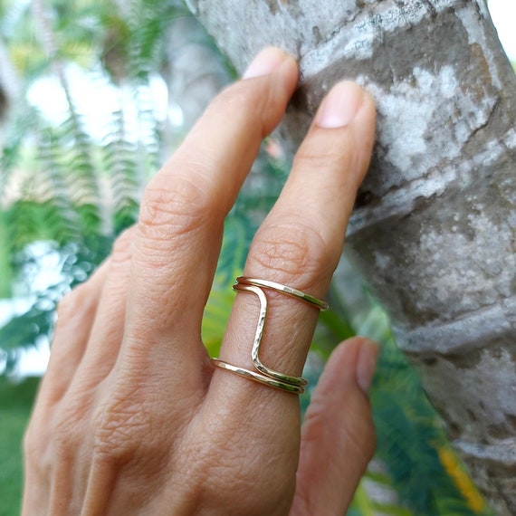 Buy Silver Thumb Ring. Adjustable Rings for Women. Index Finger Ring.  Statement Ring. Cocktail Ring. Ornate Ring. Long Spiral Wrapped Ring.  Online in India - Etsy