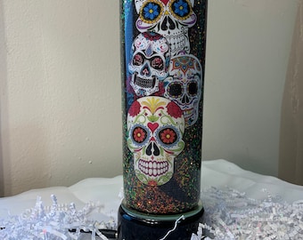 Sugar skull Tumbler
