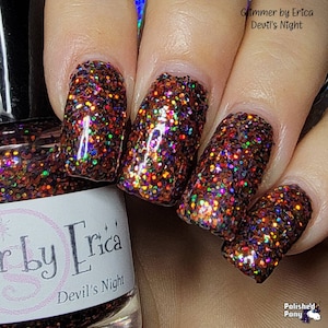 Devil&#39;s Night Artisan Nail Polish